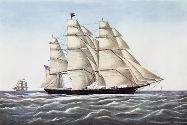 The Clipper Ship Flying Cloud